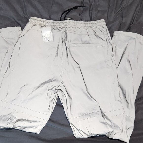 Size Large American Stitch Reflective Cargo/Jogger Pants - Picture 3 of 6